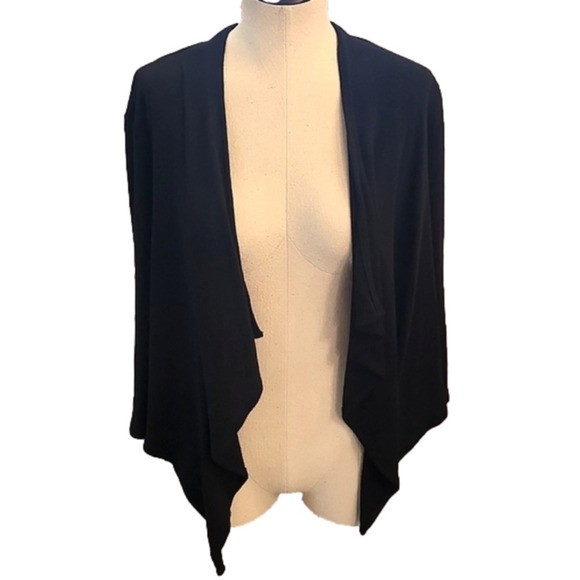 JUNIORS Planet Gold black lightweight cardigan size Large - Picture 1 of 9